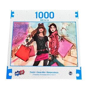 Glam-up Girls Shopping Day 1000 Piece Sure Lox Puzzle